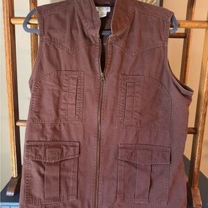 Brown Utility Vest